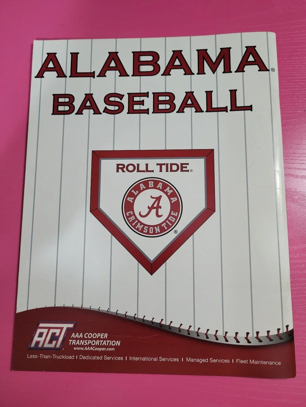 University Of Alabama Men's Baseball Program 2019 (1158)